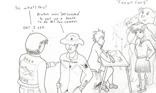 quot;persuaded" to do MT fan cameos
